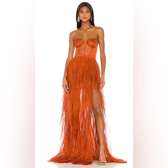 For Love And Lemons Dresses & Skirts - For Love And Lemons Bustier Tulle Gown